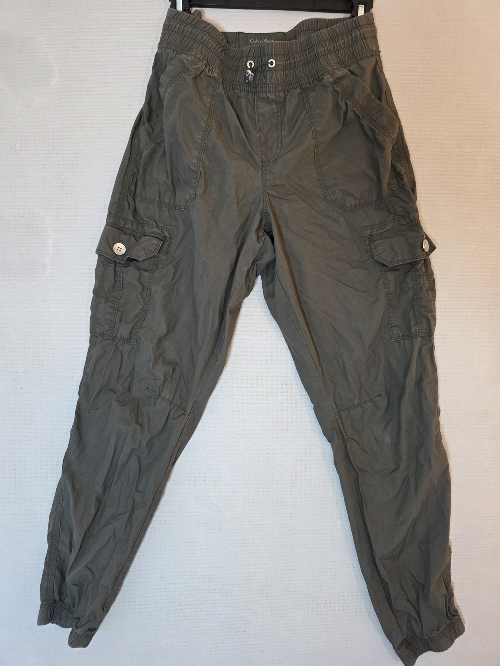 Calvin Klein Performance Olive Green Cargo Joggers